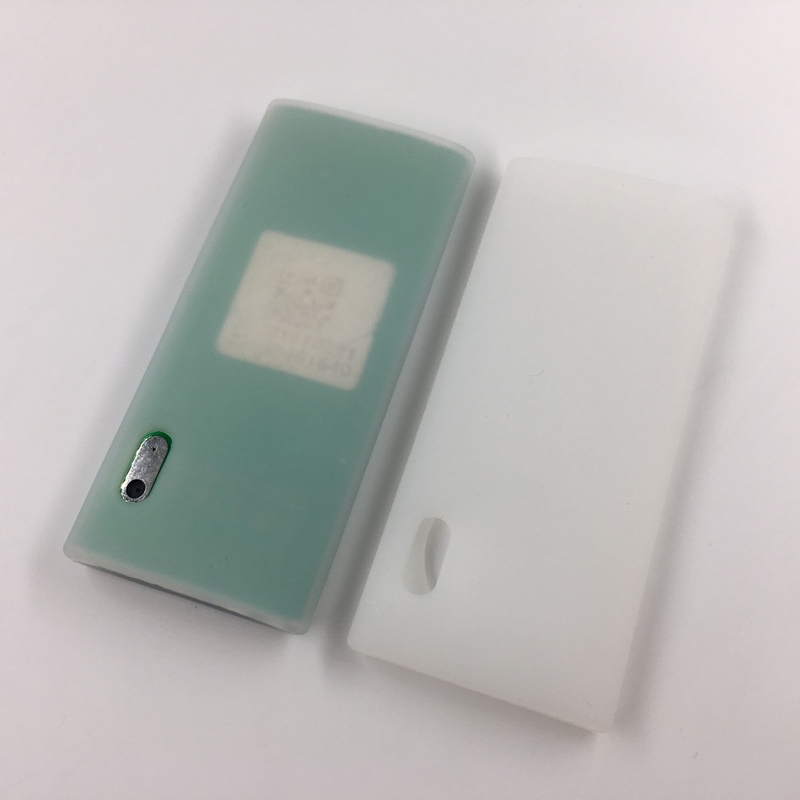 Soft Silicone Protective Sin Case Cover for iPod Nano 3 5 6 3rd 5th 6th: WHITE