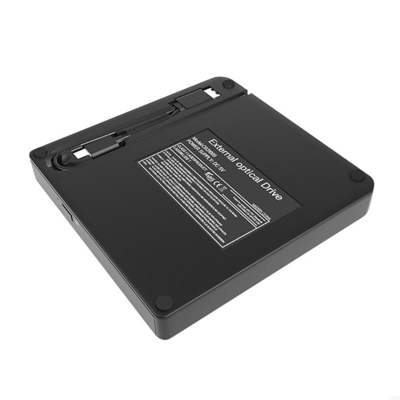 U55c interfacce usb 3.0 e tipo  c 2 , masterizzatori dvd portatili, unità ottica esterna per trasferimento dati ad alta velocità per desktop