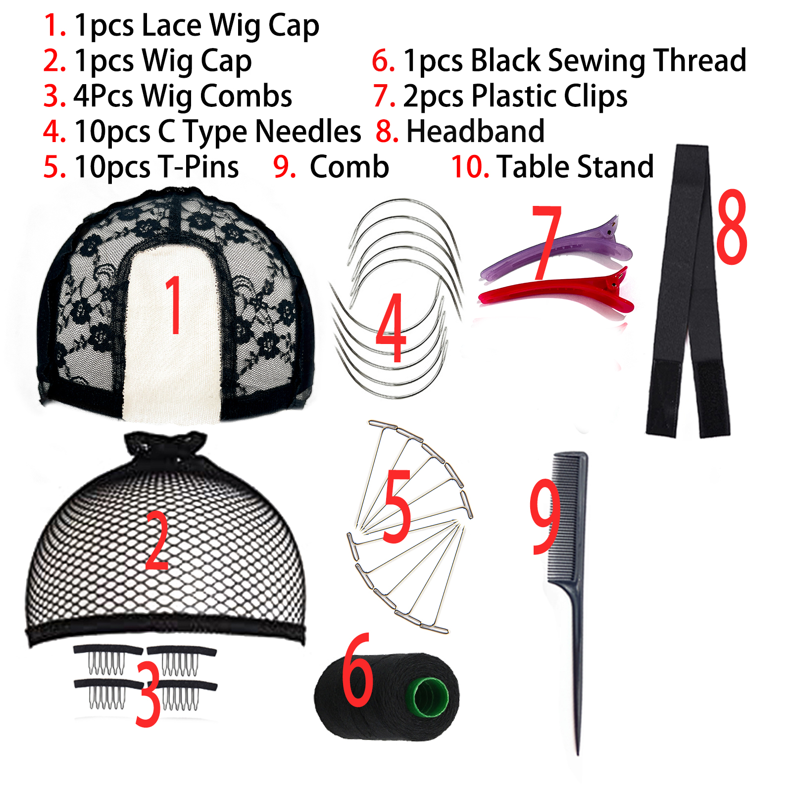 Nowa głowa manekina Stojak na perukę Płócienna głowa z regulowaną głowicą manekina Statyw robić wyświetlania peruk z czapkami na peruki T szpilki