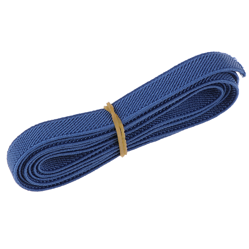 Length 100cm Width 10MM DIY Sewing Supplies Elastic Tape/Hand Made Belt/Colorful Elastic Band/Webbing For Clothing Colors: dark blue