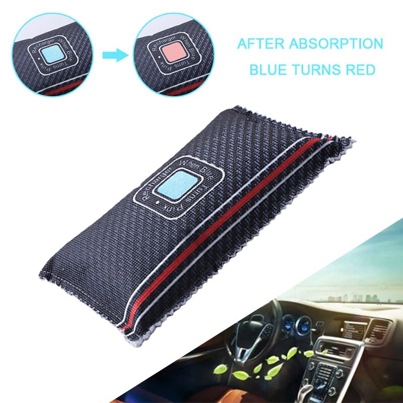 Car interior Bag Dry Car Absorber Desiccant Universal Air Conditioning Dehumidifier Reusable Dry Silica gel Dry Bag