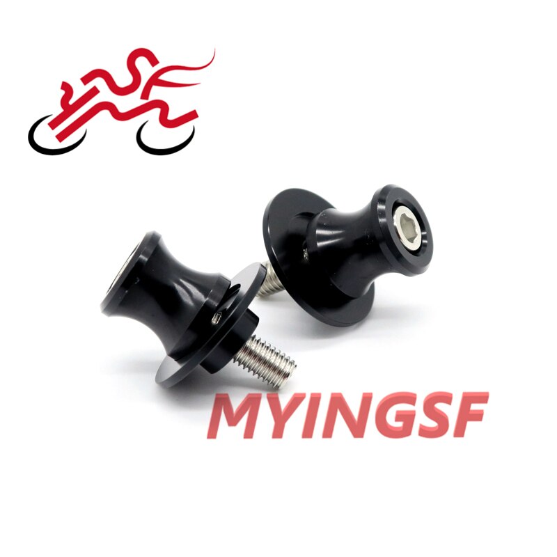 Svingarm spoler skyder til suzuki gsx 1300r hayabusa b-king sfv 650 gladius gsx -s 150/750/1000/ f motorcykel stativ skrue  m8