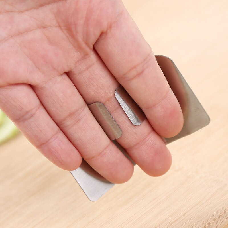 1Pcs Finger Guard Protect Finger Hand Cut Hand Finger Protector Finger Protection Tool Stainless Steel Kitchen Tools Gadgets