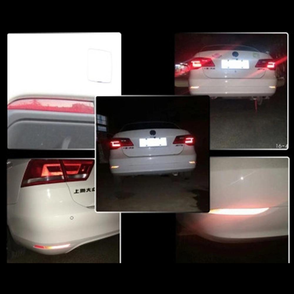 Universal Car Reflective Sticker Warning Safety Paster Water-Resistant Car Rear Bar Decorative Sticker for Road Safety Needs