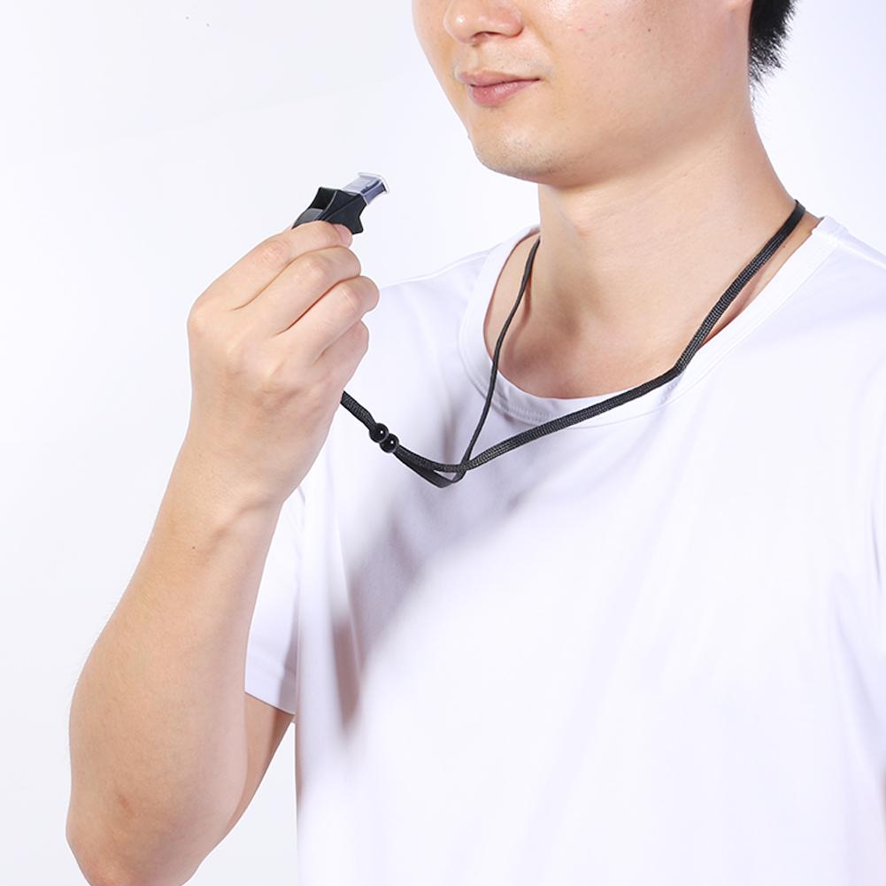 Sports Plastic Whistle Soccer Basketball Baseball Volleyball Match Referee Whistles Outdoor Survival Tools
