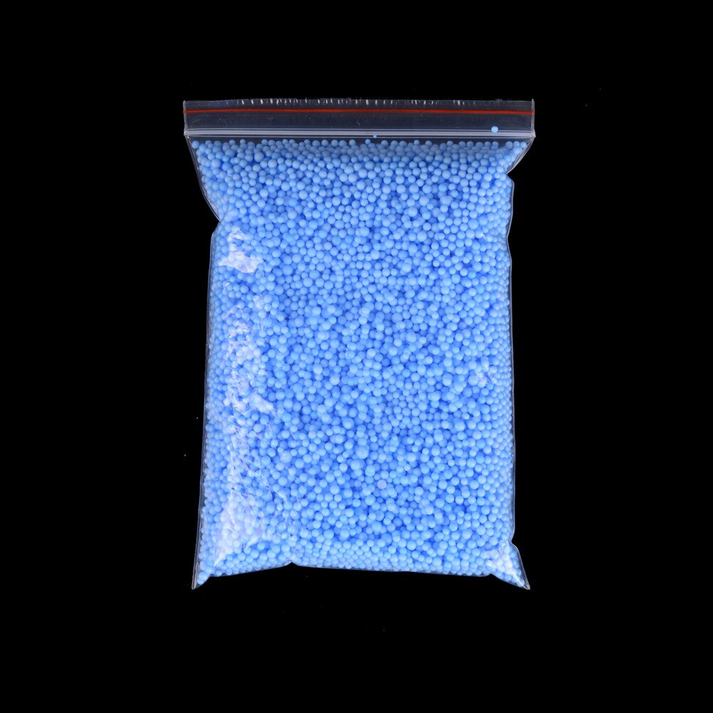 1 tasche DIY Schnee Schlamm Partikel Zubehör Schleim Kugeln Kleine Tiny Schaum Perlen Für Floam Füllstoff Für DIY liefert: 1