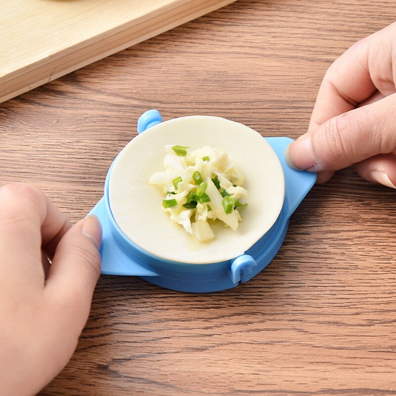 Automatisk dumpling hud halvmåneformad form