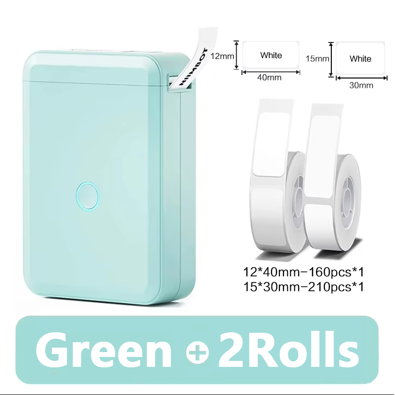 Niimbot D110 Portable Mini Printer Thermal Adhesive Sticker Label Printer Inkless Pocket Label Maker UV Printer For Mobile Label