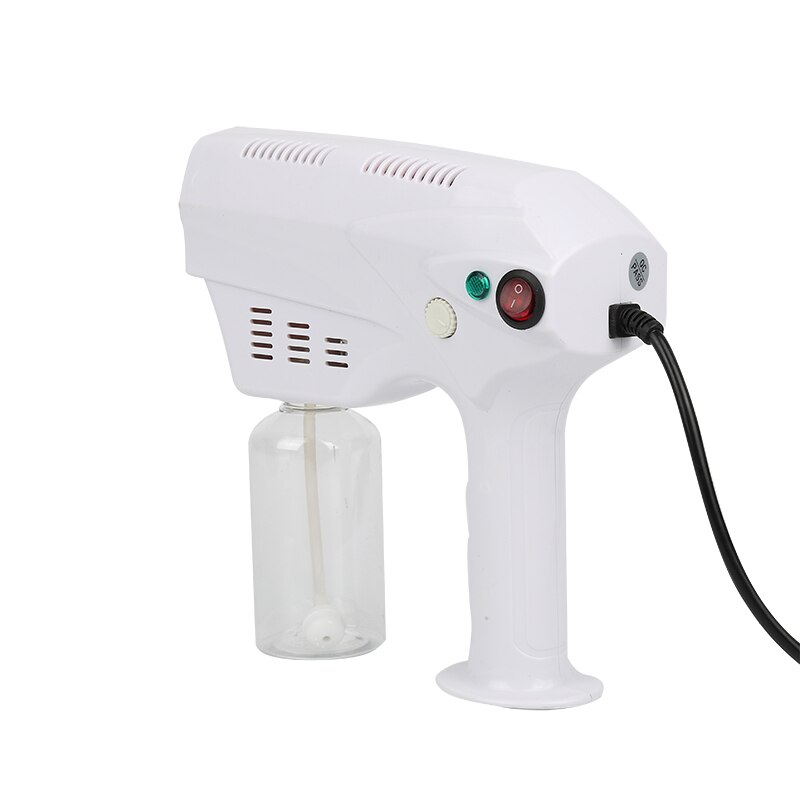 200ML Disinfection Blue Light Nano Spray Gun 220V-240V Household Sprayer Disinfection Blu-Ray Anion Nano-Spray Gun Atomizing
