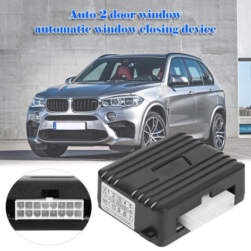 ​Auto Safety Power Window Roll Up Closer Module for Car Alarm 2 Door 12V Two-window Car Power Off System Easy To Install