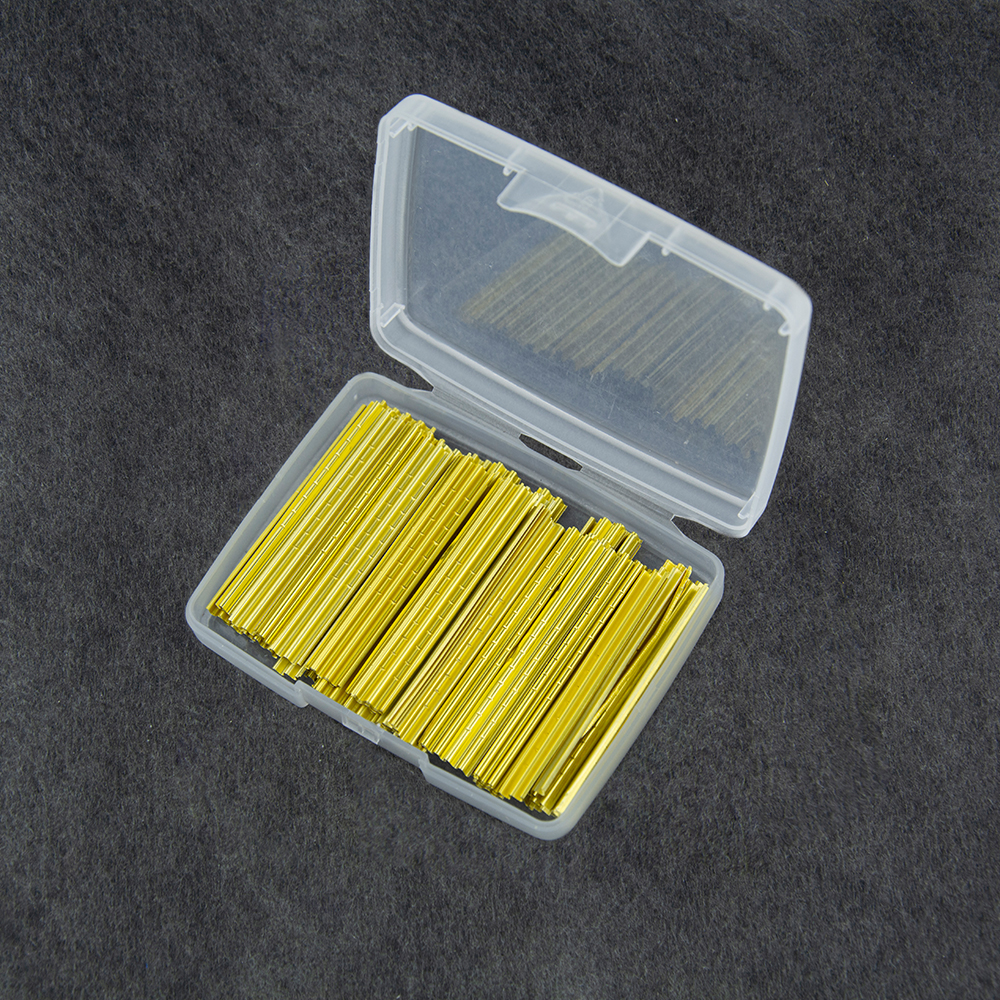 Chkj 100 Stks/partij Hand-Made Gouden Afgewerkte Tin Folie Strips Zeer Zorgvuldige Afwerking Gouden Afgewerkte Tin Folie Strips