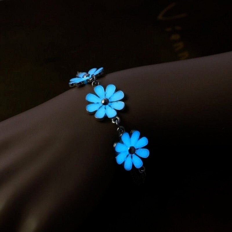 2022 Enkelbanden Voor Vrouwen Little Star Hart Bloem Glow In The Dark Enkelband Op Been Voet Zomer Strand sieraden