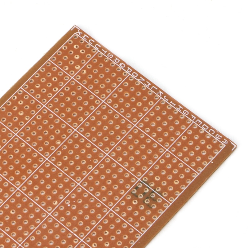 Platine simple face Circuit imprimé non coupé | 5 pièces 6.5x14.5cm