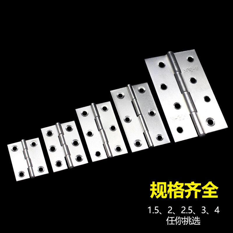 2pcs Stainless Steel hinges for furniture Flap Hinge Counter Backflap Hinge 1.5/2/ 2.5 /3/ 4 inch Hinge