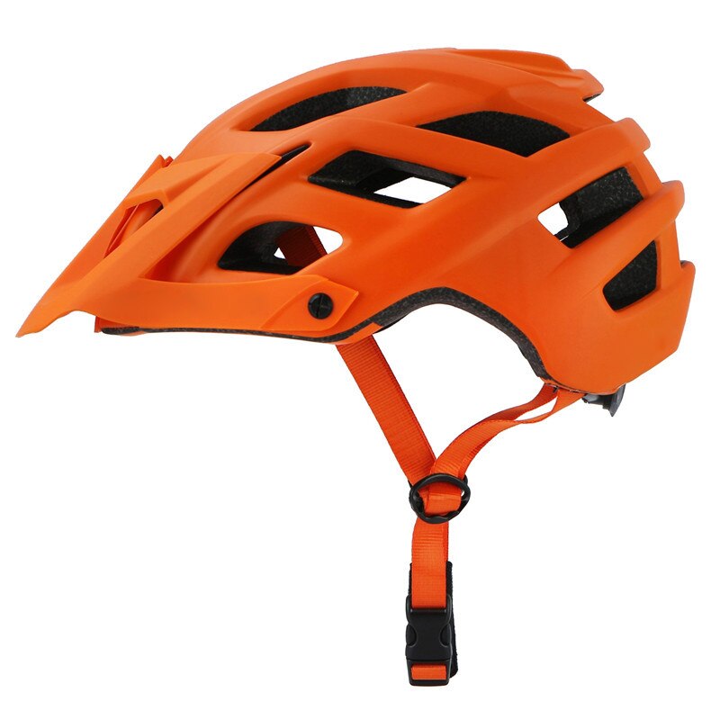 Fietshelm racefiets mountainbike sportveiligheidshelm schokbestendig ademend  x85: Oranje