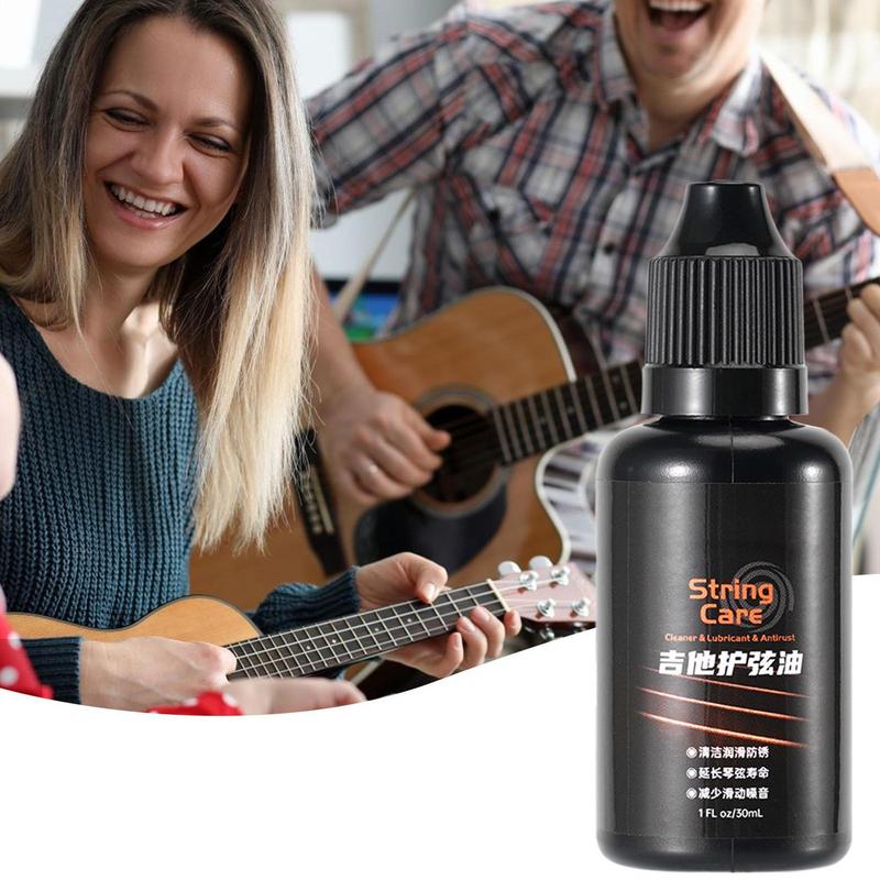Gitarren-Griffbrett-Schmieröl, Saiten- und Griffbrettschmierung, Gitarrensaitenreiniger und Schmiermittel für Gitarre, Bass, Viola