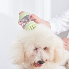 Hond Bad Borstel Grooming Massage Spa Pet Cleaning Cmob Met 2 Stijl Zachte Tpr Borstel Hoofd Hond Wassen Tool huisdier Schoonmaakproducten