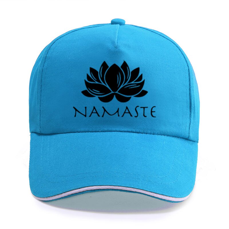 2020 Nuova Estate Namaste Stampa Berretto da Baseball Unisex Degli Uomini Delle Donne di Cotone Papà Cappello Cappelli di Snapback Trucker Cap Sole-Cappelli: 16