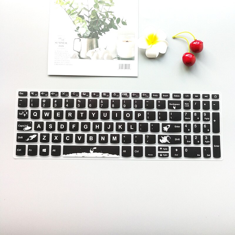 Keyboard Cover Protector Skin For Lenovo IdeaPad 15S ARE Notebook Keyboard Film 15.6-inch Protective Film Cute