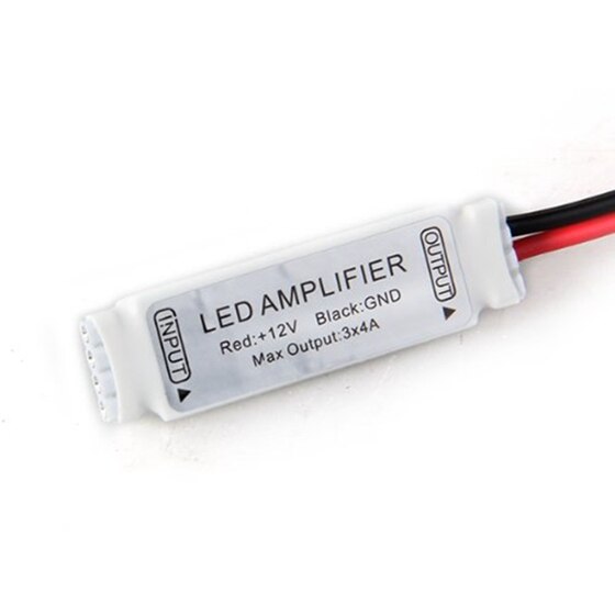 12A Versterker Voor Rgb Led Strip Verlichting 12V Dc