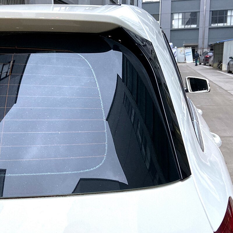 Aerofólio traseiro para o teto de mercedes benz, tampa preta brilhante para o teto, asa lateral, mercedes benz classe b b180 b200 w245, 2012 a 2018
