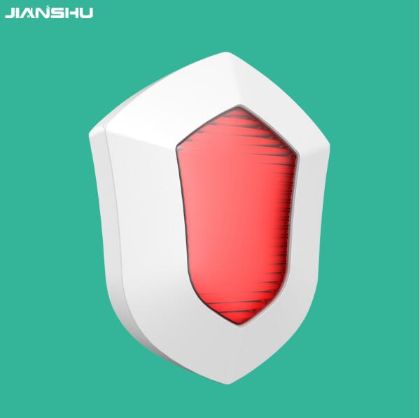 433mhz Wireless flash siren anti-fire alarm flash siren waterproof outdoor flash siren anti tamper wireless alarm siren