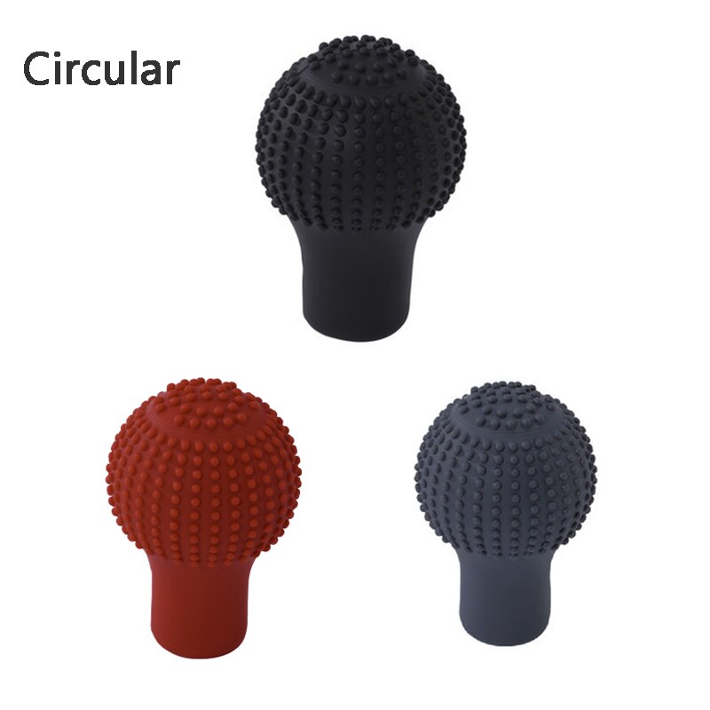 1Pc Car Silicone Gear Shift Head Cover for Suzuki Swift Volkswagen Passat B5 B6 Tiguan Jetta MK6 Skoda Octavia A7 A5 Accessories
