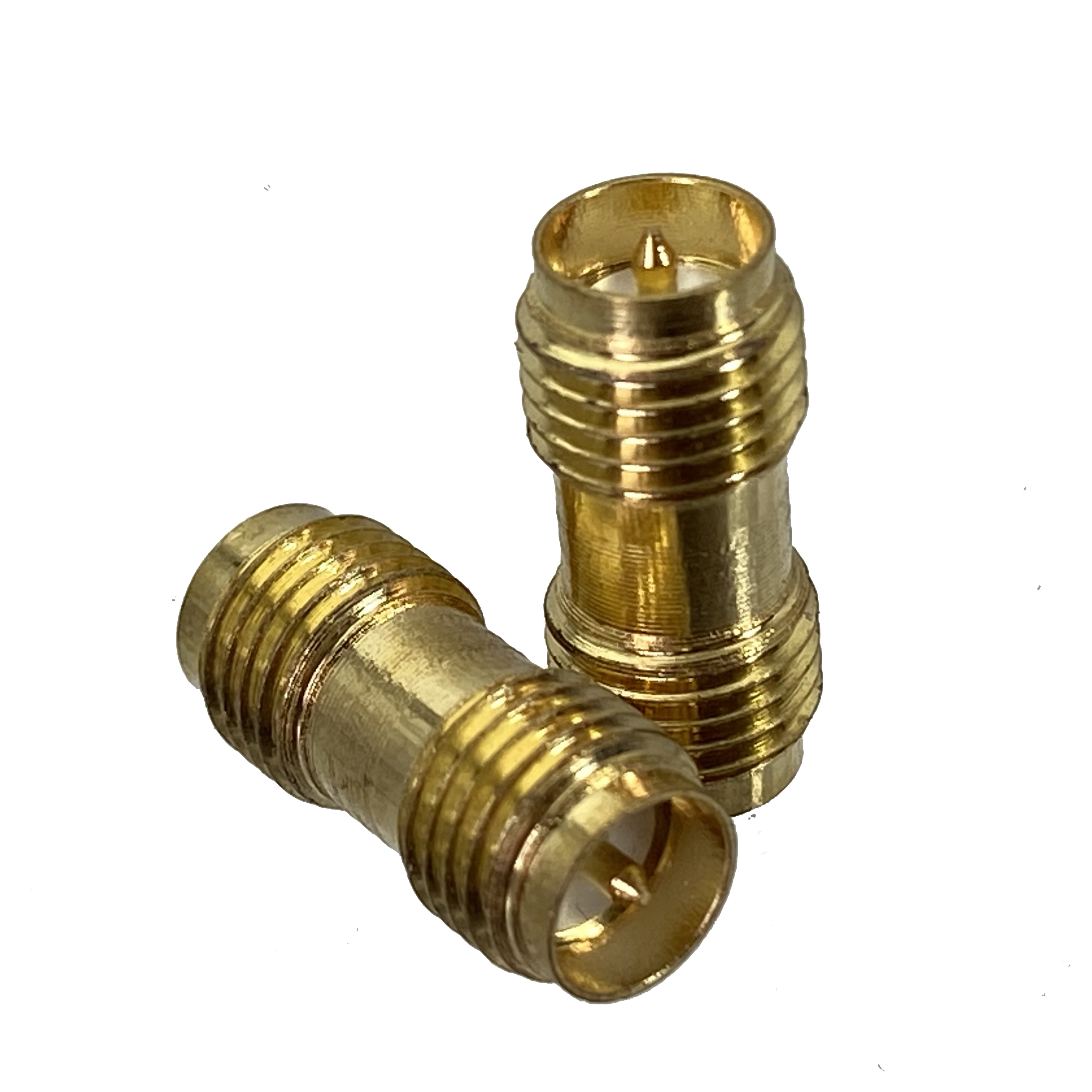 Adaptador SMA/RP-SMA a SMA/RPSMA enchufe macho y conector hembra conector Coaxial RF recto y de ángulo recto 1 Uds: Naranja