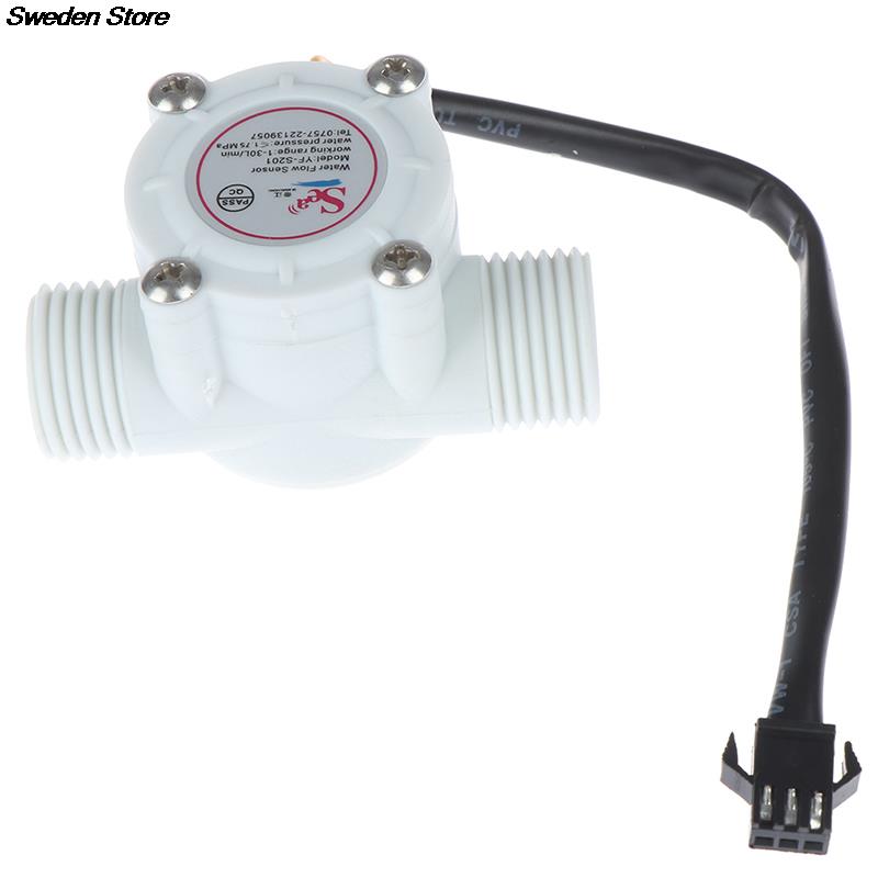 Meter Flowmeter Counter Sensor Control Effect Flowmeter Hall 1-30L/min For Arduino 1/2'' Water Flow Sensor Switch