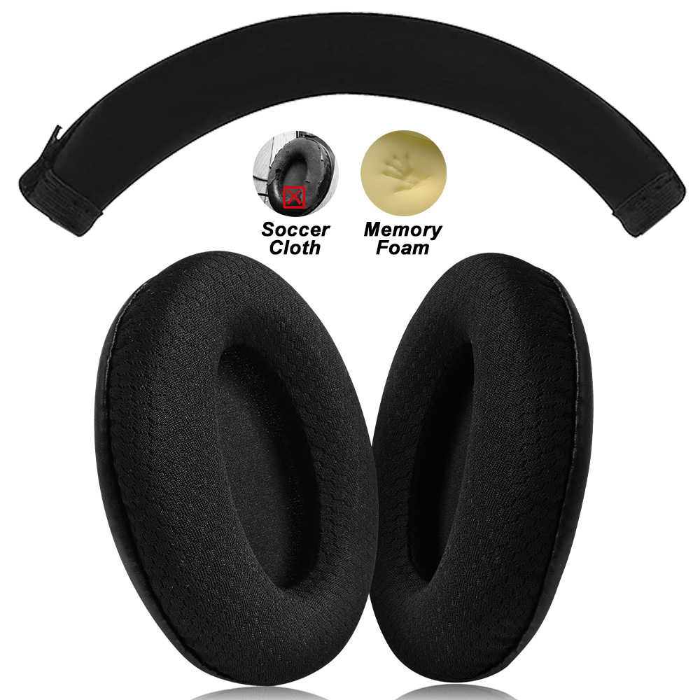 Replacement Foam Ear Pads for HyperX Cloud 123 Alpha, II,III,Stinger,Silver,Core,X,S,Pro Headphones memory foam Earpads Protein: Khaki