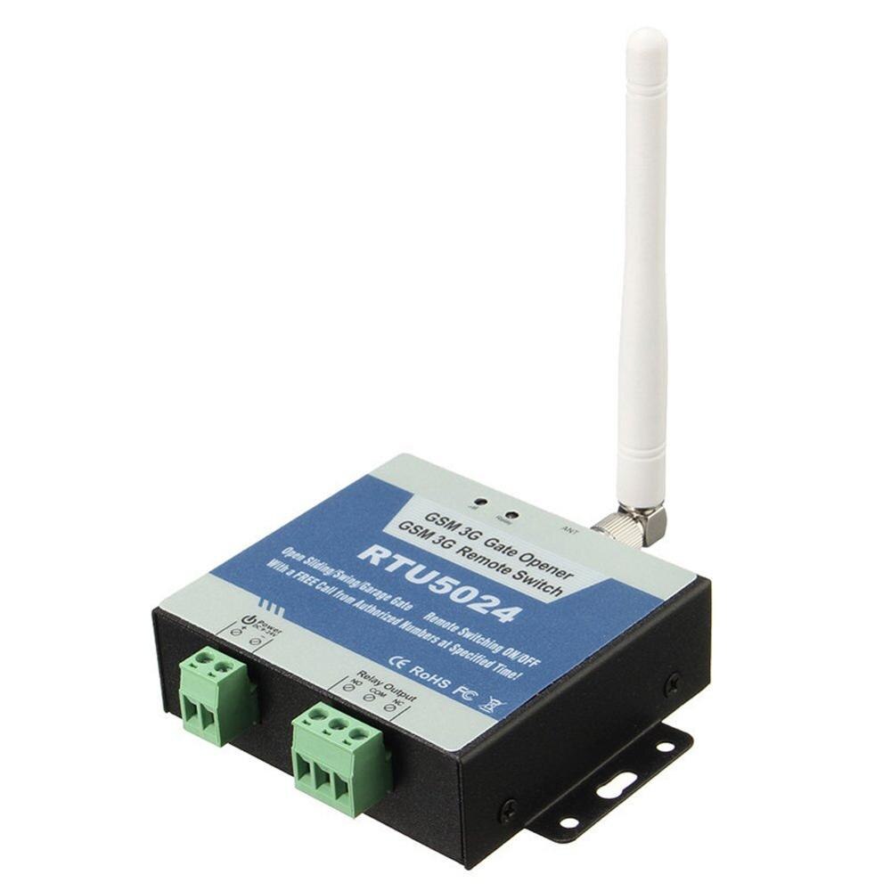 200 user GSM Gate Opener Relay Switch Remote Access Control Wireless Door Opener By Free Call RTU5024 App