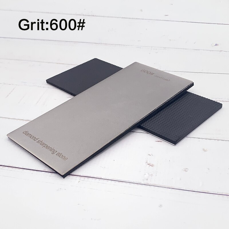 diamond stone sharpening sheet Diamond sahrpening stone kitchen knife sharpener Apex edge EVA base Non-slip sharpener: 600 Grit