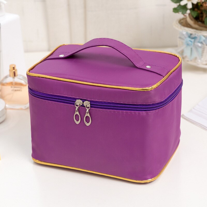 Bolsa Neceser multifuncional de viaje para cosméticos, bolsa de almacenamiento de gran capacidad, simple bolsa de limpieza y belleza impermeable, organizador de maquillaje: 03