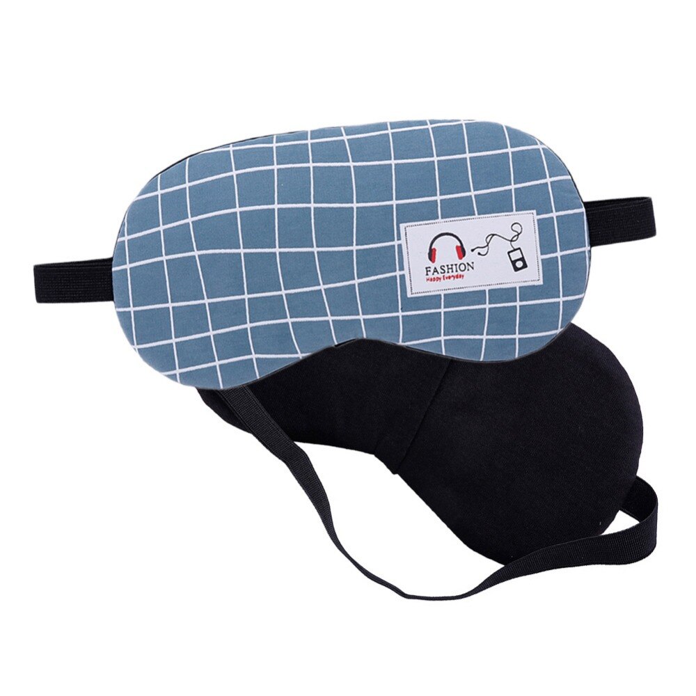 Mascarilla para dormir venda visera para el cuidado de la salud, viaje, Ayuda de sueño relajado, Unisex #280206, 1 Uds.