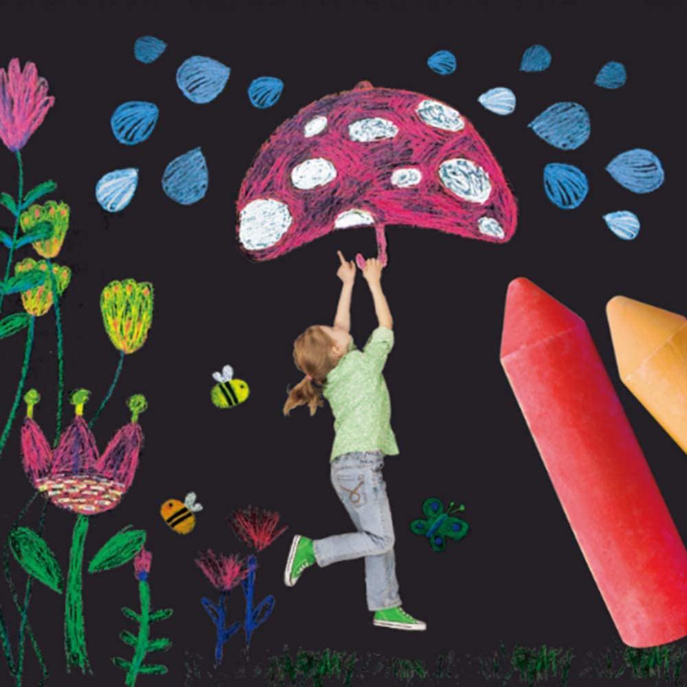 10 unids/lote tiza sin polvo pluma dibujo tizas para pizarra 10 colores papelería de oficina maestra de escuela suministros Accesorios