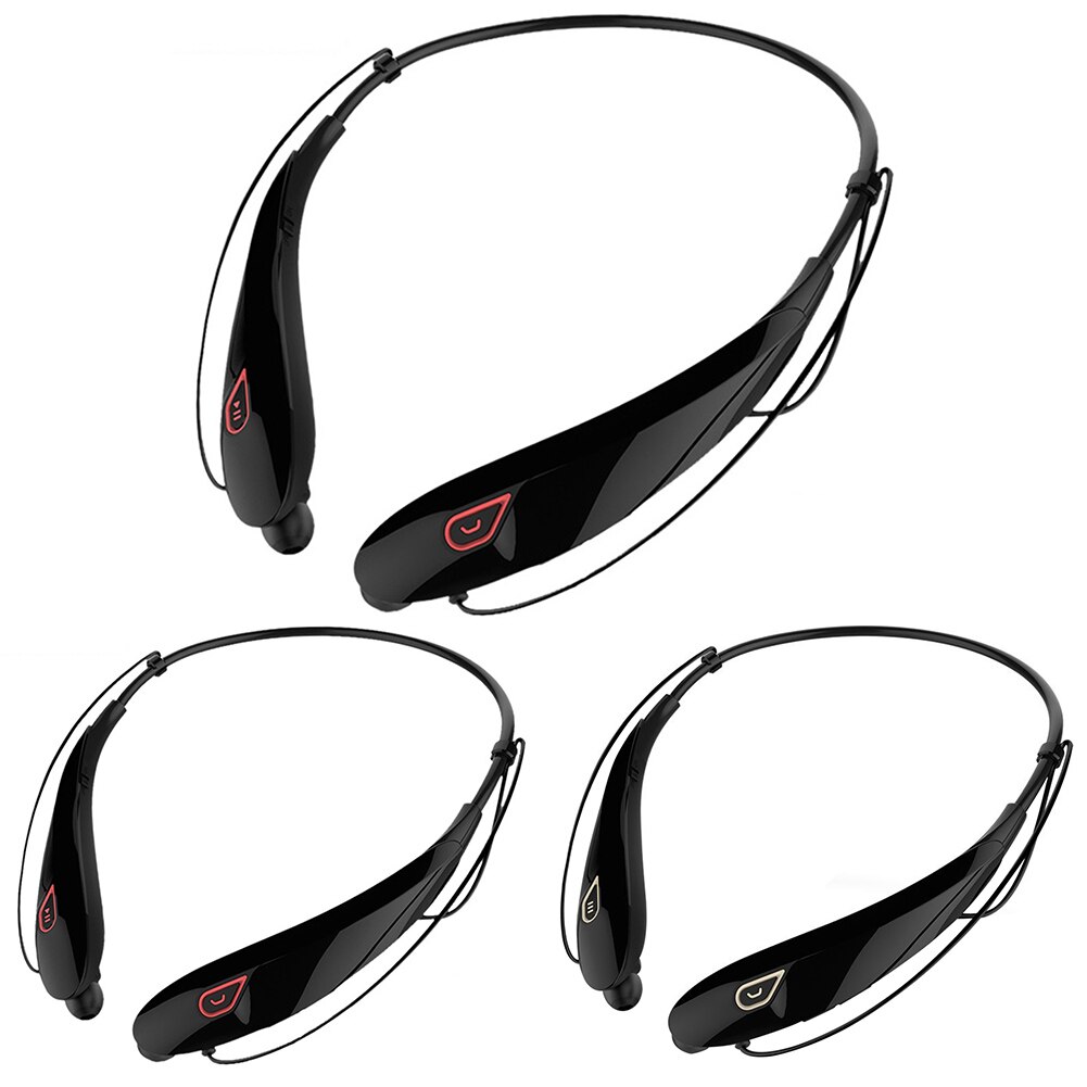 Y98 Draadloze Nekband Bluetooth Headset Stereo Muziek Grote Capaciteit Batterij Sport Fitness Fietsen Running Waterdichte Oortelefoon