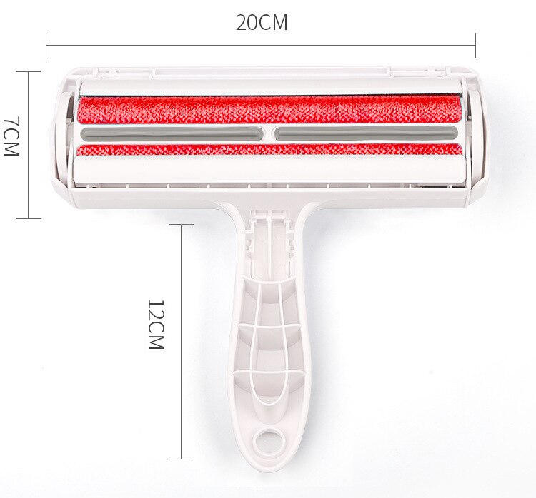 Pet removedor de pêlos do gato do cão ferramenta de limpeza de cabelo eficiente removedor de cabelo escova de limpeza removendo o cabelo do gato do cão de móveis tapetes: Default Title