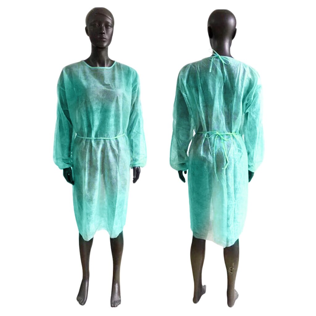 Unisex Sanitary Protective Disposable Protection Suit Laboratory Protective Safety Clothing Work shop Coverall Safety Cloth