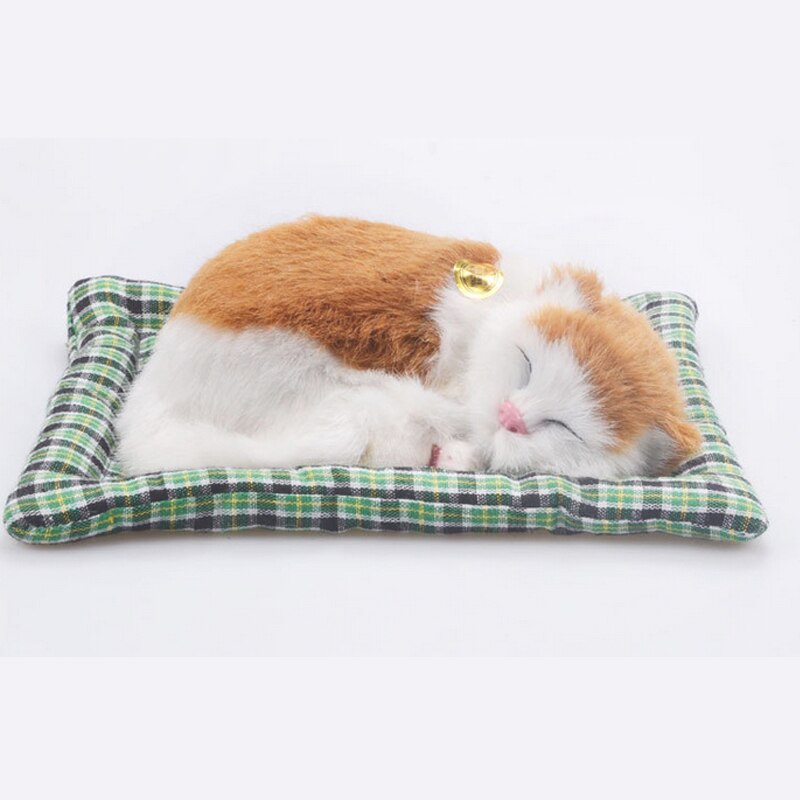 Simulation animal chat lit chien animal de compagnie d'anniversaire Simulation jouets pour enfants endormi chat chien électronique animal de compagnie
