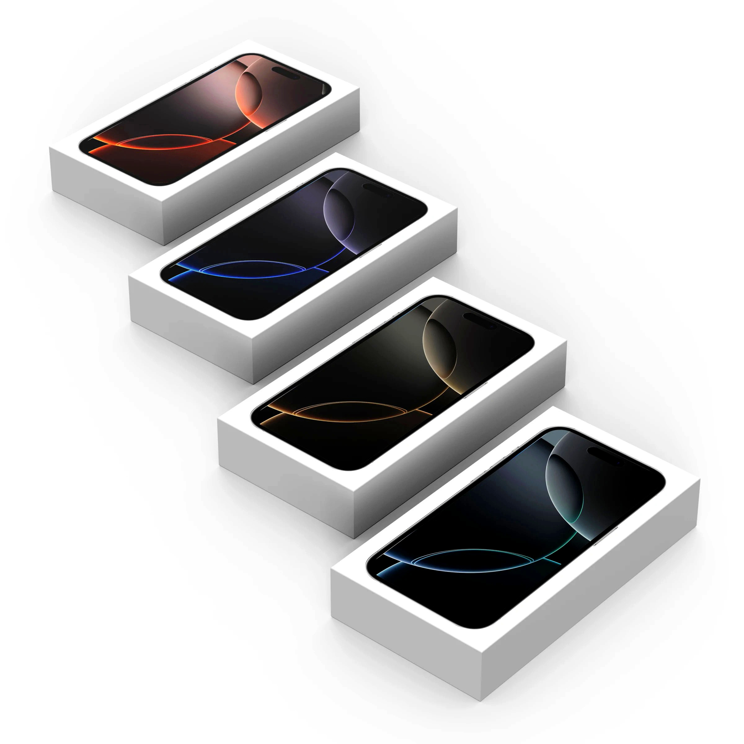 Telefoon Lege Verpakking Voor 16Promax 16 15Plus 15Pro Pakket Wrap Boxs Mobiele Telefoon Doos ondersteuning Aangepaste IMEI