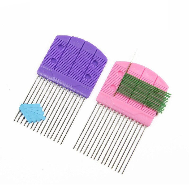 Quilling peigne papier pour travaux pratiques | Boucle de création, outil d'artisanat accessoire 15 broches papier pour travaux pratiques, outils: Default Title