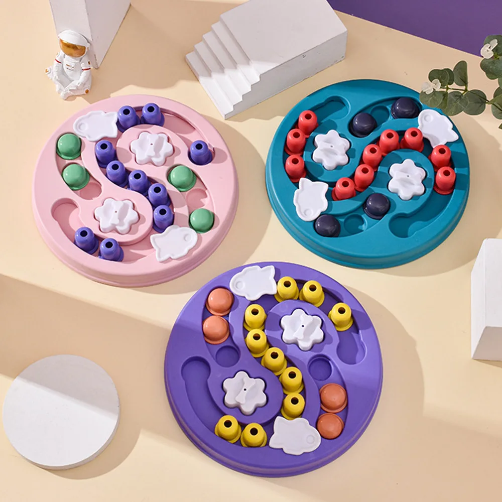 Jouets Puzzle pour chiens, mangeoire lente interactive, augmentation des chiots, distributeur de nourriture IQ, manger lentement, bol antidérapant, jeu d'entraînement pour animaux de compagnie, chat et chiens