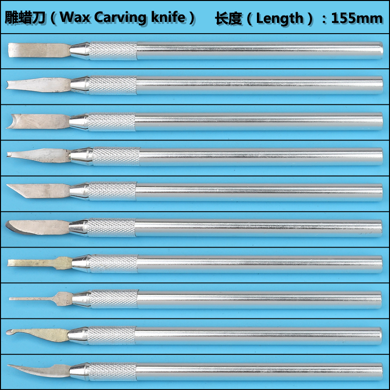 10 Pcs carving wax tools Wax Carving Knife Kit Sculpture Blade Wax Pottery Clay Sculpting Carving Modeling Tool Jewelry Tools