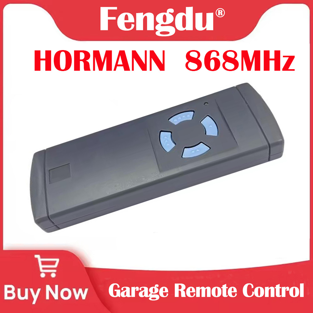 Hormann hse 2 hse 4 hsm 2 hsm 4 868 mhz blå knapp håndholdt avsender garasjeport fjernkontroll portåpner