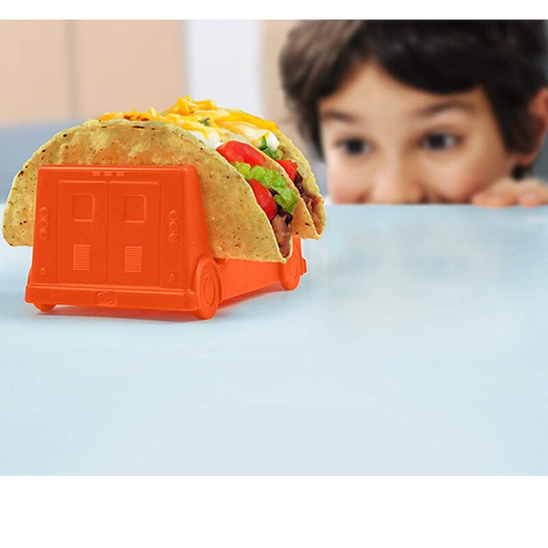 Plastic Taco Holder Pancake Storage Shelf Pizza Pie waffle Display Stand Plate Fried Food Cooling Drain Tray Rack