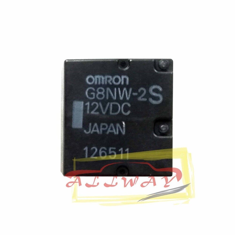 Omron-doppel-relæer til renault megane/scenic uch units  g8nw-2s, 12v-,  max .16v-,  max .30a, 2x 1 um ( mini, kfz )2 r 31