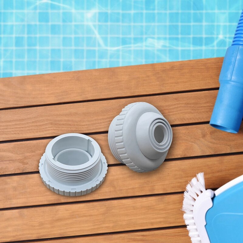 Swimming Pool Spa Return Jet Fitting Massage Nozzle Inlet Outlet Bath Tub Nozzle with Adjustable Jet Eyeball Pool Tool