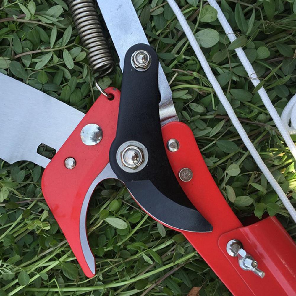 Extendable Scissors Pruning Tool Tall Tree Branch Lopper High-Altitude Shears Picking Fruit Garden Trimmer Saw Branches Cutter