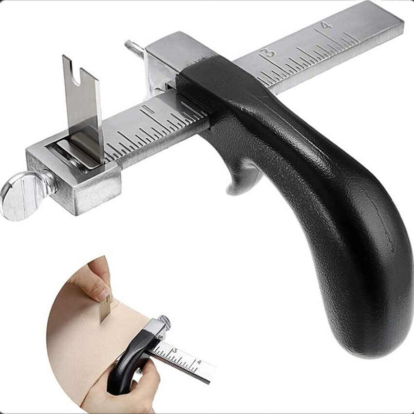 Professionele Sharp Leer Riem String Riem Cutter Verstelbare Diy Hand Snijgereedschap Craft Lederen Gereedschap