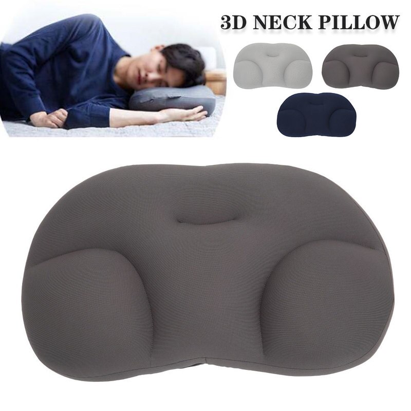 3d skyhals rygsøjle cervikal beskyttet afhjælpende massage luft cojines sofa krop coussin dyb søvn pude dekompression